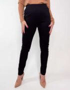 Fekete derékban körbe gumis leggings
