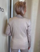 Beige galléros gombos blézer "Rustica kollekció" - Image 5