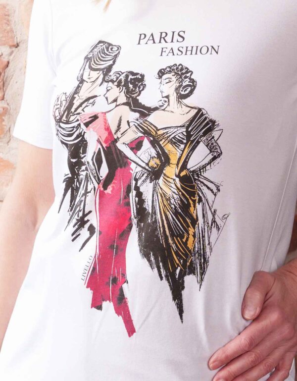 Paris fashion kerek nyakú felső "Japanica kollekció" - Image 3