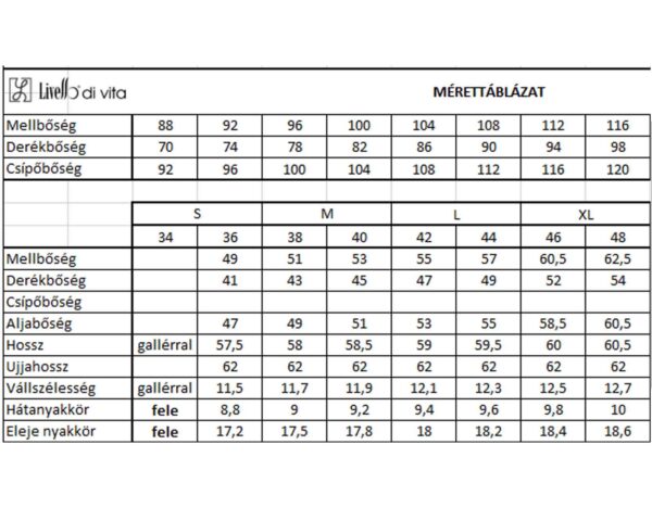 Elasztikus PAMUT farmer blézer "Aqua Essenza kollekció" - Image 8