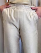 Beige derékban körbegumis nadrág - Image 3
