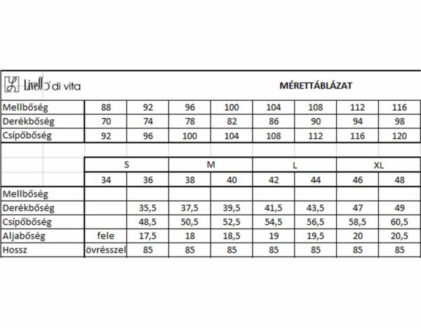 Fehér-kék lánc mintás elasztikus PAMUT nadrág - Image 7