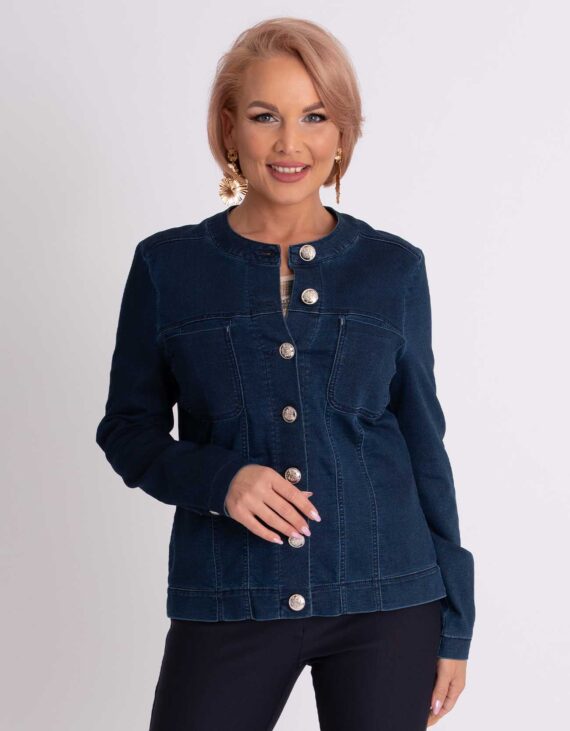 Elasztikus PAMUT farmer blézer "Livello"