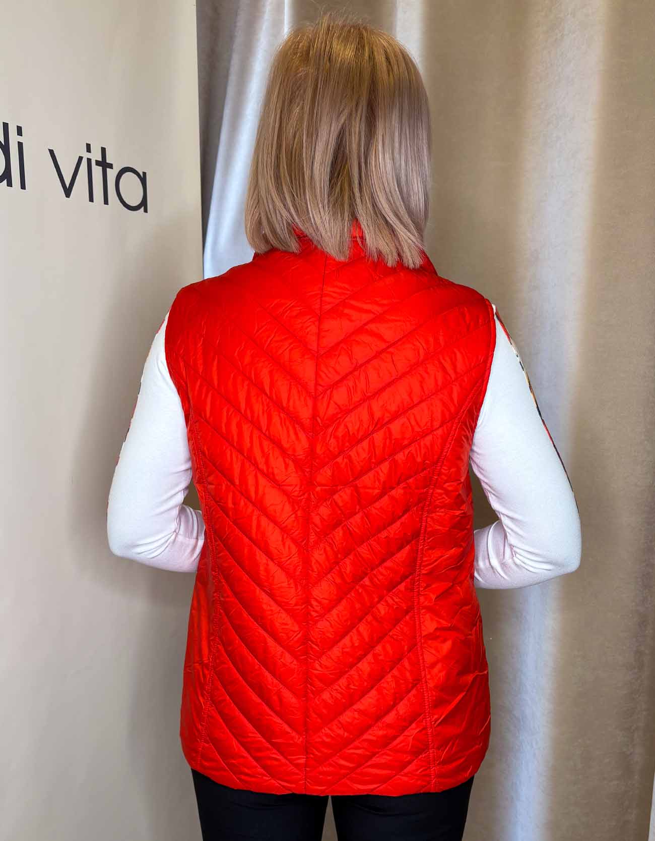 Égetett narancs színű mellény "Német" - Image 4