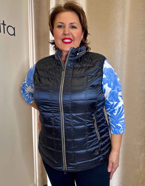 Sötétkék Mellény "Német"