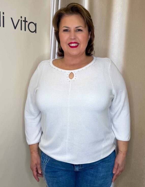 Fehér Felső "Kanadai"