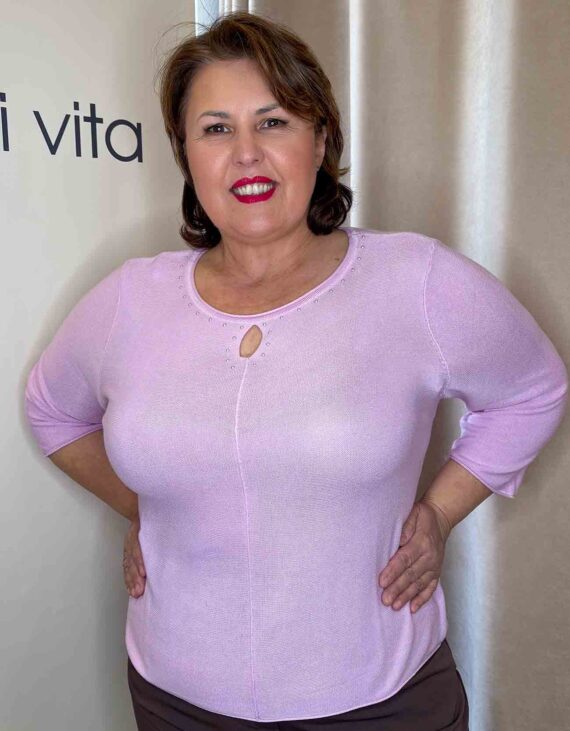 Felső világos rózsaszínű "Kanadai"