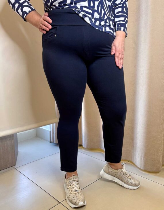 Sötétkék nadrág "Kanadai"