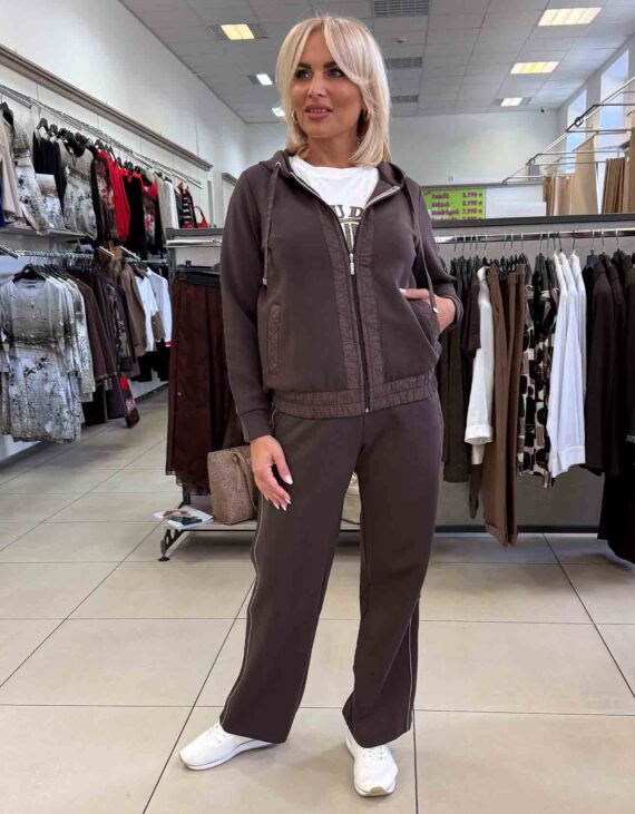 Trüffe színű jogger szett